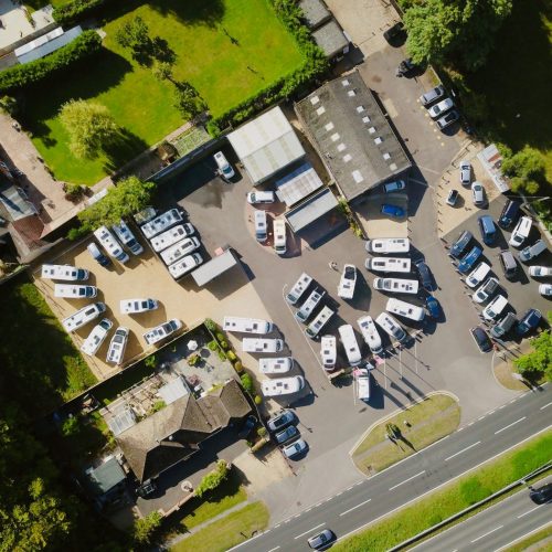 Aerial Photography for Motorhome Dealer Group