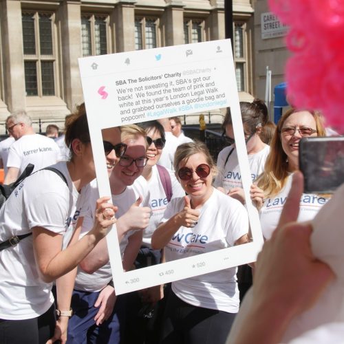 London Legal Walk For Carswell Gould