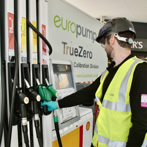 Petrol pump calibration with Europump / Eurotank
