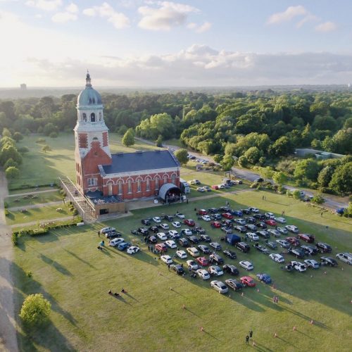 A gig at Royal Victoria Country Park hosted by Sound Level Events